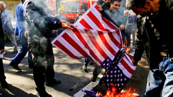 Anti-USA protests in Iran. (Shutterstock/ File Photo)