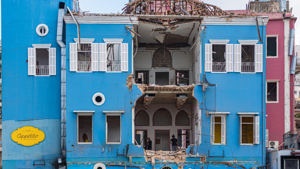 Beirut Port blast (Shutterstock)
