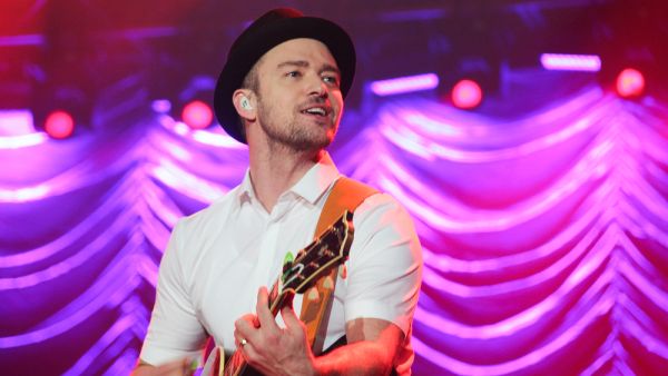 Singer Justin Timberlake performs during the Rock in Rio Festival in Rio de Janeiro. (Shutterstock)