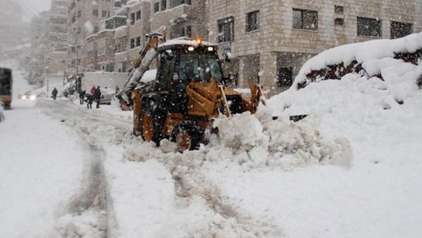 توقع بسقوط الثلوج الكثيفة في بلدان عربية