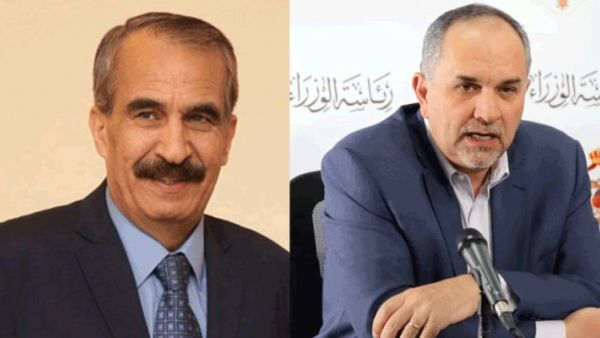 وزيرا الداخلية سمير مبيضين والعدل بسام التلهوني