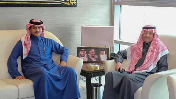 السفير السديري يستقبل نظيره القطري في عمان