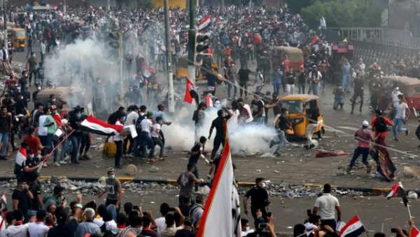 شهدت عدة مدن عراقية جنوبية تظاهرات