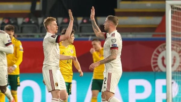 بلجيكا تحقق فوزاً مقنعاً على ويلز