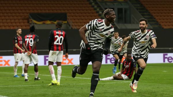 بوغبا يحتفل بهدفه الحاسم