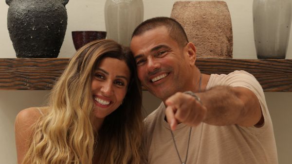 عمرو دياب ودينا الشربيني