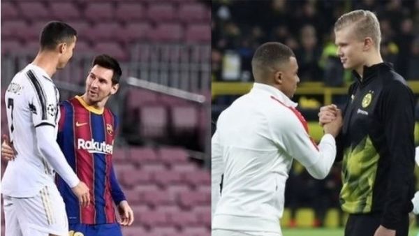 هل سلم ميسي ورونالدو الراية لهالاند ومبابي؟