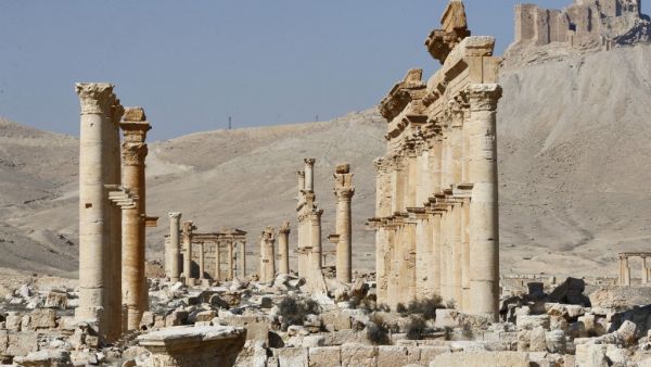 Palmyra's  Arch of Triumph 