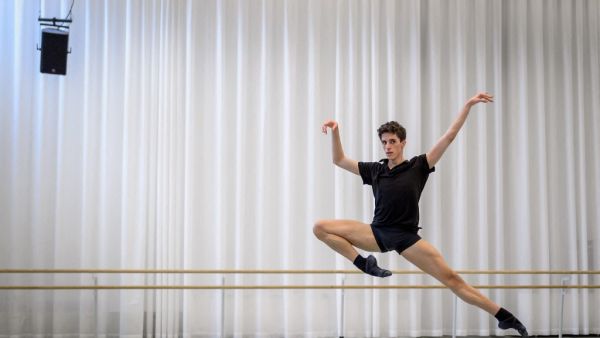 Young Egyptian dancer Luca Abdel-Nour 