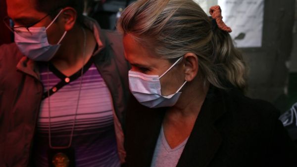 Former Bolivia's President Jeannine Anez 