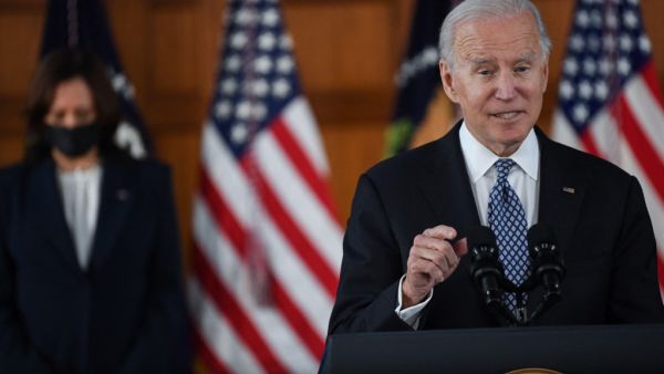 US President Joe Biden accidentally calls  Kamala 'President Harris'