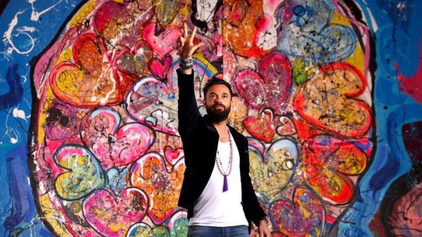 Sacha Jafri's Largest Art Canvas