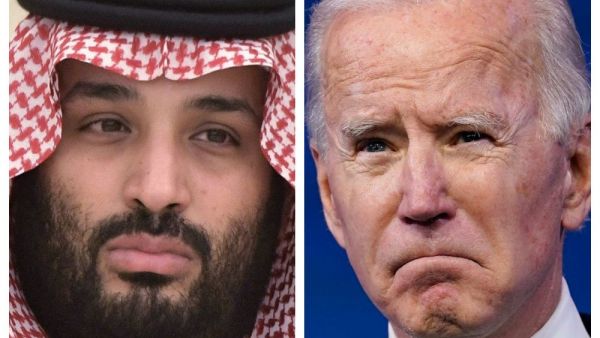 Crown Prince Mohammed and President Joe Biden