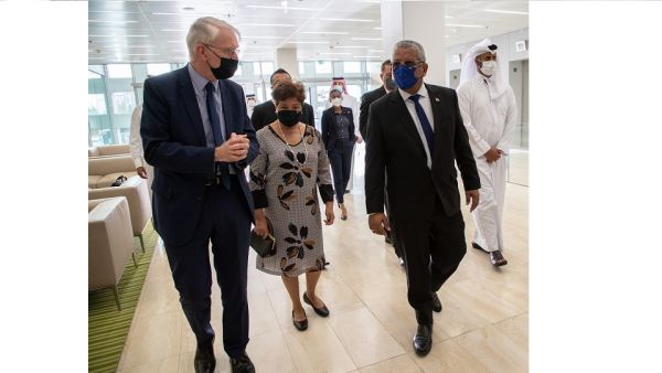 President of the Republic of Seychelles Visits Qatar Foundation