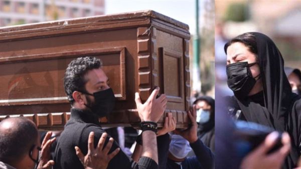 Devastating Footage of Radwa Al-Sherbiny Collapsed at Her Mother's Funeral