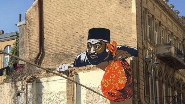 Street art in Baku