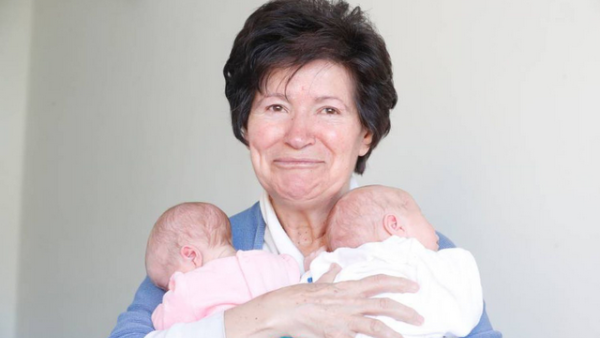 Sorry you can't take care of the twins at 69!