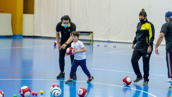 QF And Generation Amazing Expand Ability Friendly Football Program For Children In Qatar
