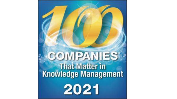Logo of 100 Companies that Matter Most in Knowledge Management in 2021 KMworld Recognizes Kodak Alaris as a Company That “Matters Most in Knowledge Management”