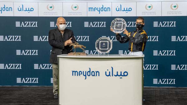 During the event Azizi Developments Sponsors Another Thrilling Racing at Meydan Event