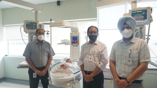 One-Day-Old Baby With Abnormal Position of Heart and Other Internal Organs and Low Heart Rate Receives a New Lease of Life After Surgery at Aster Medcity