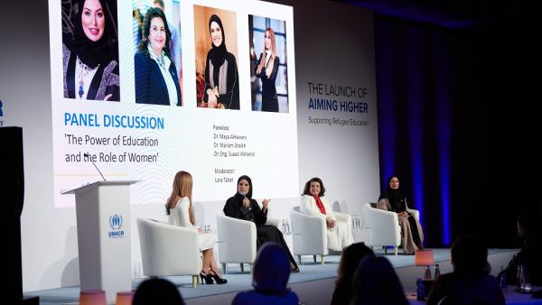 UNHCR Launches the “Aiming Higher” Education Fundraising Platform on International Women’s Day in the Uae