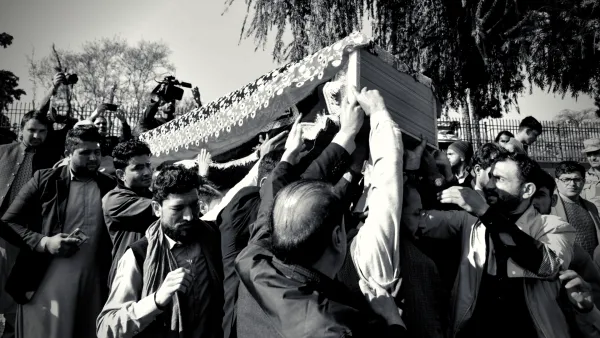 Afghan journalist funeral