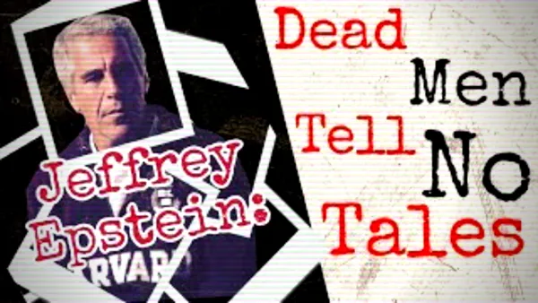 Former Israeli spy Ari Ben-Menashe's book is titled "Epstein: Dead Men Tell No Tales"