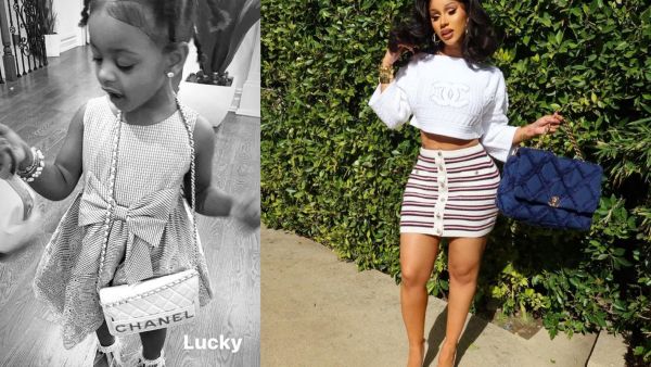 Cardi B daughter Kulture own $5,000 Chanel purse.