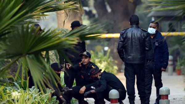 Police in Baghdad 