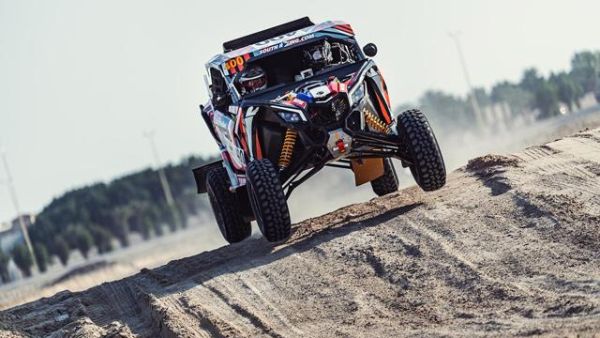 Current leader of the 2021 Baja series Frenchman Claude Fournier (Photo: Jordan Baja Media Service)