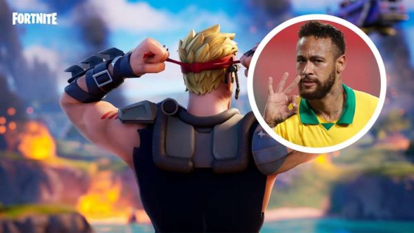 The PSG forward is usually found in football games like FIFA and PES, but will now be in the new season of the Battle Royale game (Photo: Epic Games)