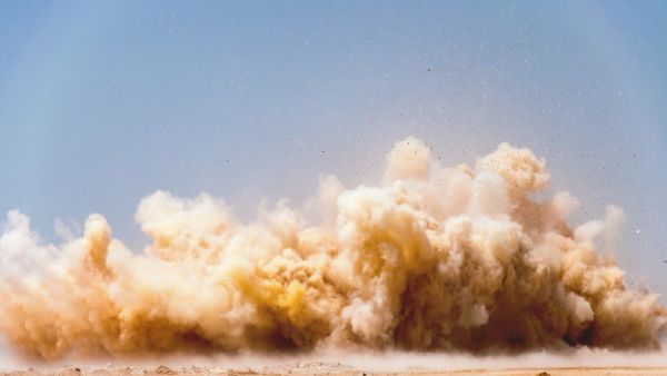 Dust clouds 