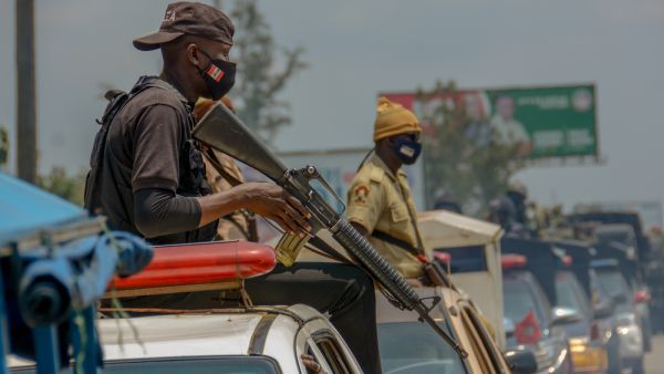Nigerian security operatives