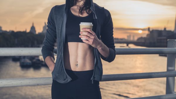 A strong coffee 30 minutes before your workout boosts the fat-burning