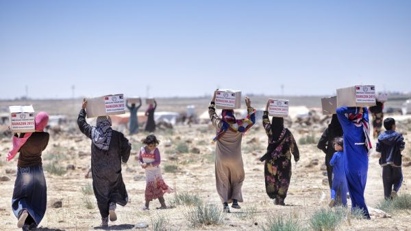 The UK government may cut its aid to Syria