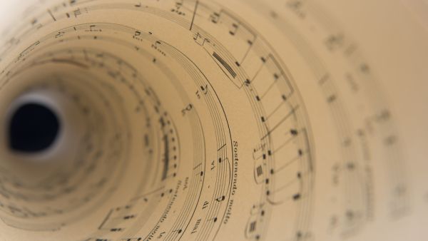 Music score pages