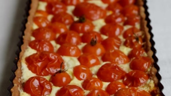 تارت الطماطم بالجبن