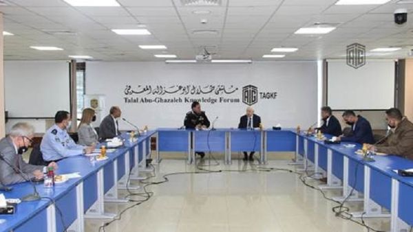 Abu-ghazaleh Receives Public Security Delegation, Discusses Cooperation