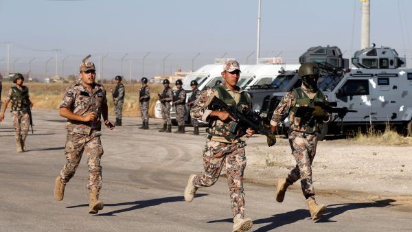 تمرين الجيش الاردني عن جاهزية القوات 