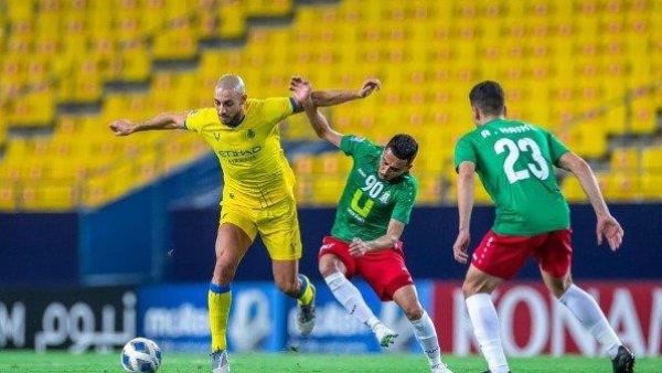 من مباراة الوحدات والنصر