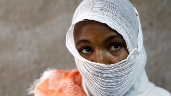 إحدى ضحايا العنف الجنسي في إقليم تيغراي الإثيوبي