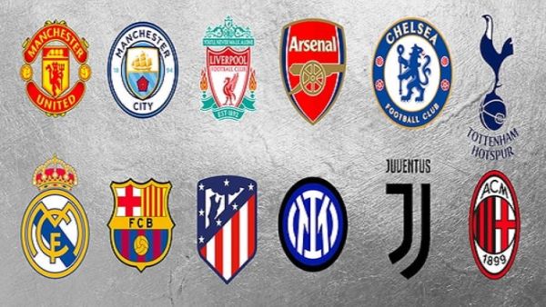 الأندية التي أعلنت تأسيس دوري السوبر