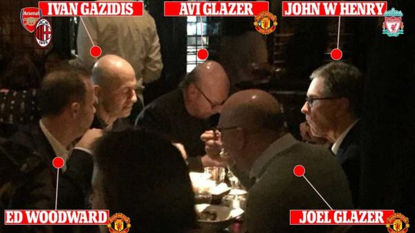 عشاء دوري السوبر المفترض