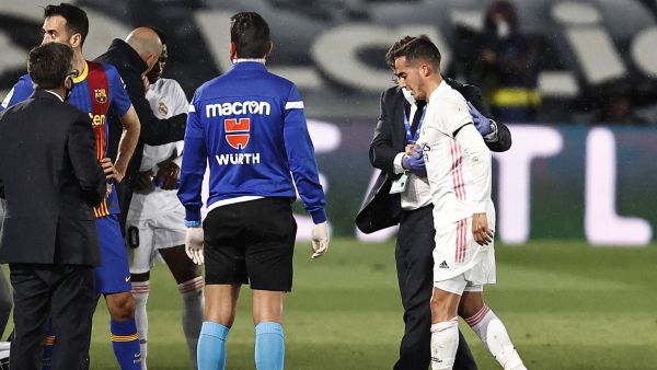 لوكاس فاسكيز يتعرض لإصابة مؤثرة