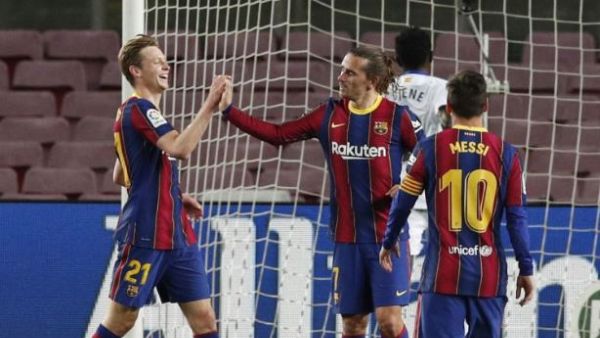 ميسي وغريزمان ودي يونغ