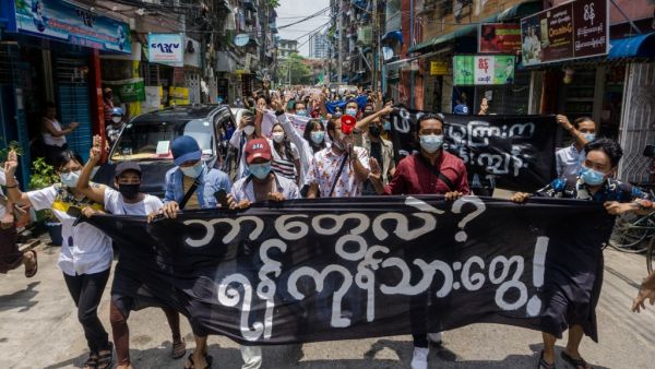 Fighting erupts in eastern Myanmar at an army outpost surrounded by the Karen National Union ethnic armed group
