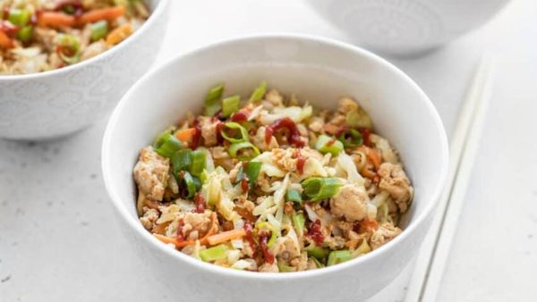 طبق التوفو بصلصة الصويا والزنجبيل