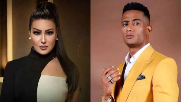 محمد رمضان وسمية الخشاب