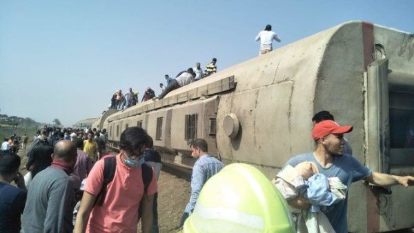 Train Crash in Cairo 